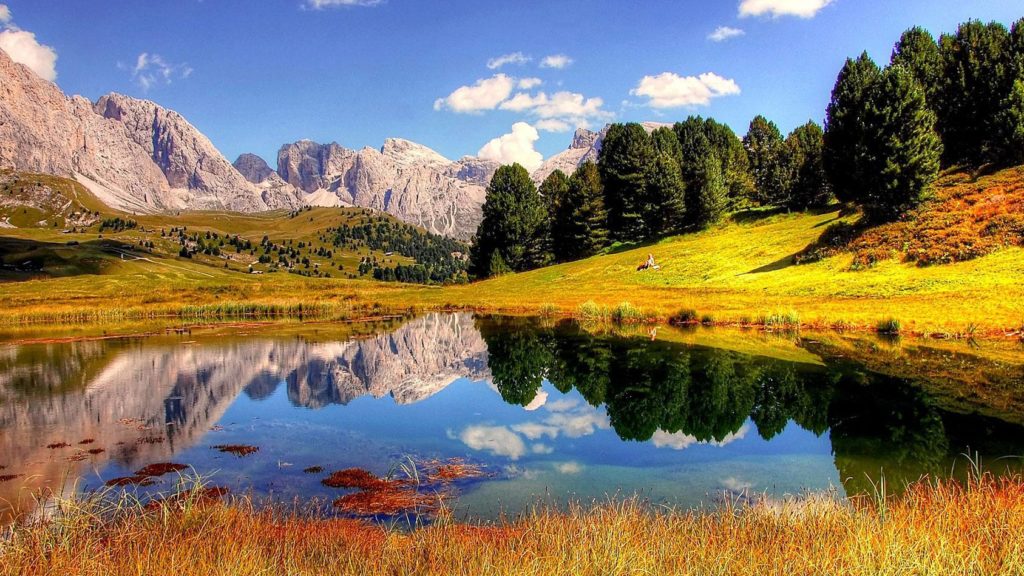 Les Dolomites, montagnes d'Italie