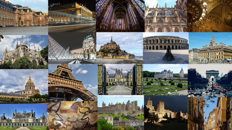 Top 20 du patrimoine français